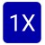 1X 