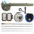 8.4FT 3WT 4PCS+3-4WT Reel combo 