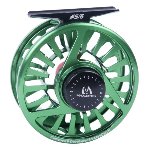 Maxcatch Avid Fly Fishing Reel with CNC-machined Aluminum Alloy